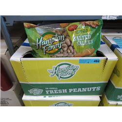 2 Cases of in-shell "jumbo salted" peanuts