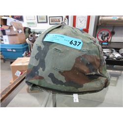 Vintage military helmet