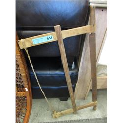 Vintage wood saw 28" blade