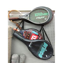 7 Assorted rackets - some new and some used