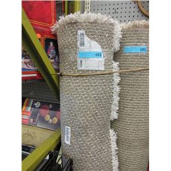 Used shag area carpet - ivory