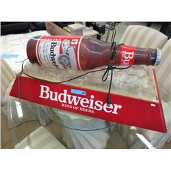 Budweiser pool table light - used