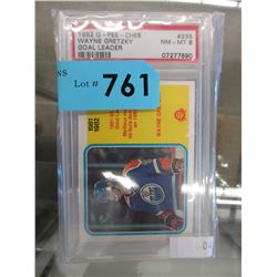Graded 1982 Wayne Gretzky card