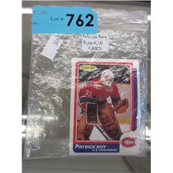 Patrick Roy O-Pee-Chee rookie card