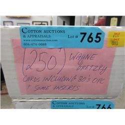 250 Wayne Gretzky hockey cards