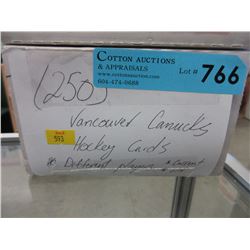 250 Vancouver Canucks hockey cards