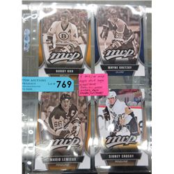 4 x 2013/2014 MVP Upper Deck large cards