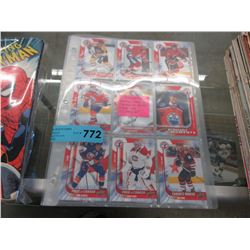 Canadian "Hockey Card Day" 17 card set