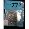Image 1 : 1 Oz. - 2011 Canadian $5 Silver "Maple Leaf" Coin