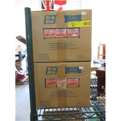 2 Cases of 3 x 8" flat wood screws
