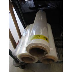 4 Rolls of shrink wrap
