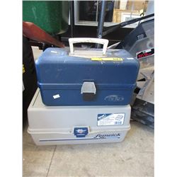 2 Used tackle boxes & contents