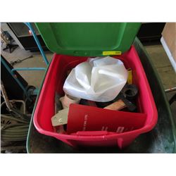 Tote & contents - mostly tools