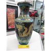 Image 1 : Vintage Cloisonné bronze vase