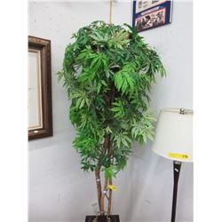 6 Foot tall imitation tree in plant pot