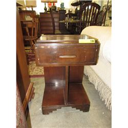 Vintage Art-deco bedside table - used