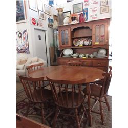 Vintage maple dining set - 7 Pieces