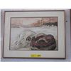 Image 1 : Original watercolor signed Donna