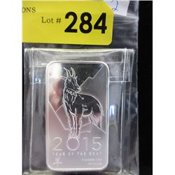 5 Troy Oz. 2015 Year of the Goat