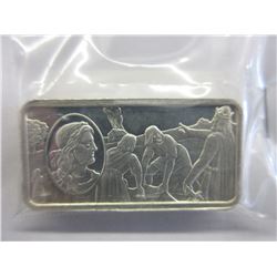2.08 Troy Oz. - Proof Quality .925 Silver Art Bar