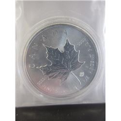2015 Canadian Maple Leaf .9999 Silver Coin