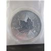 Image 1 : 2015 Canadian Maple Leaf .9999 Silver Coin
