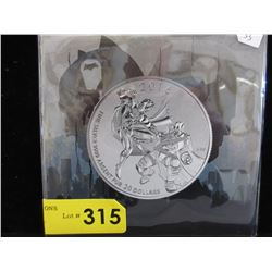 2016 Batman vs. Superman Canadian $20 Silver coin