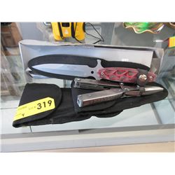 2 New daggers & 2 multi practic tools