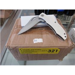 12 New folding knives