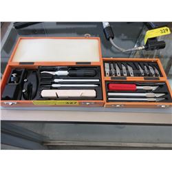2 Carving / Xacto knife sets - Like new