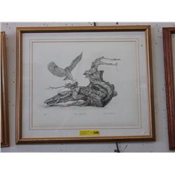 1976 John Curran pencil signed print