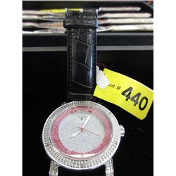 Men's Diamond King wrist watch - Appears to be new