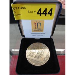2002 Manchester Commonwealth games medal