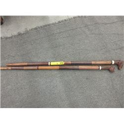2 Folk art canes