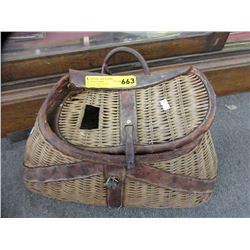 Vintage fishing crewel