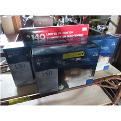 4 New boxes of Christmas lights
