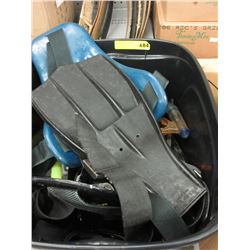 Scuba masks & fins - used