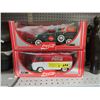 Image 1 : 2 Die-cast Scale model "Coca-Cola" vehicles - 1993