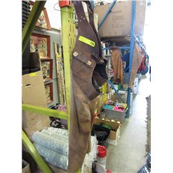 Leather chaps - used