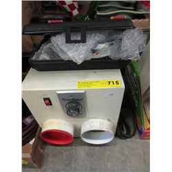 Vintage humidifier & Microscopy