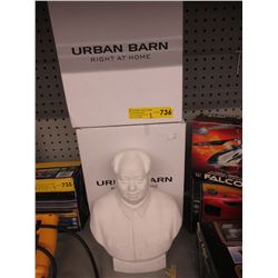 2 New "Chairman Mao" pottery busts