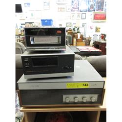Phillips receiver & 2 x 8 Track players