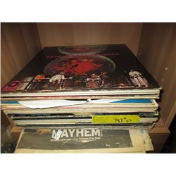 23 Vintage LP records