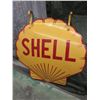 Image 2 : Vintage Shell "Clam Shell" sign - Double sided