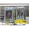 Image 1 : 2 Graded 1980's Rookie hockey cards