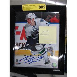 Autographed -  Jannick Hansen framed photo