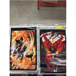 2 "Hugh Rookwood" signed posters