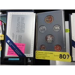 1988 Canadian Coin specimen set