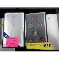 1989 Canadian Coin specimen set
