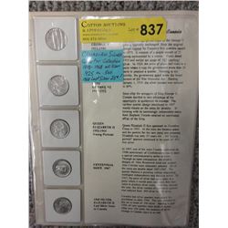 Canadian Silver Quarter collection